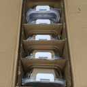 [10-Pack]Glass Meal Prep Containers with Lids, MCIRCO Glass Food Storage Containers with Snap Locking Lids, Airtight Lunch Containers, Microwave, Oven, Freezer and Dishwasher, White