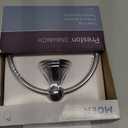 Moen Preston Collection Polished Chrome Bathroom Hand-Towel Ring, Wall Mounted Towel Holder, DN8486CH