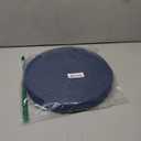 Tromlycs Round Chair Seat Cushion Pad 16 inch for Circle Bistro Chairs Non Slip Foam Cushion Navy Blue