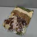 24 Pcs Velvet Bows Christmas Tree Ornaments Vintage Velvet Ribbon Bows for Tree Garland Wreath Indoor Xmas Decorations(9 x 13 Inch Width of 1",Brown, Khaki, Beige, Moss Green)