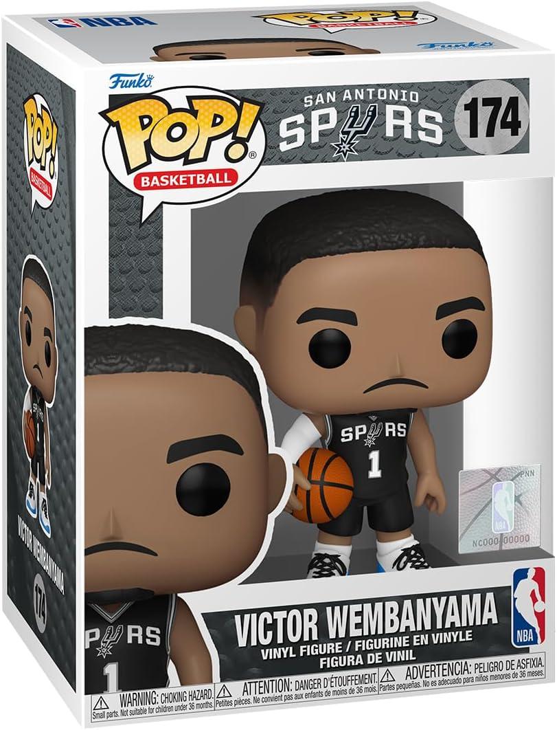 Funko POP! NBA: Spurs - Victor Wembanyama - Collectable Vinyl Figure - Gift Idea - Official Merchandise - for Kids & Adults - Sports Fans - Model Figure for Collectors and Display