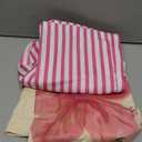 SOLY HUX Women's 2 Piece Outfits Floral Short Sleeve T Shirt and Striped Shorts Vacation Summer Set Small