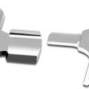 Antree Stainless Steel Meat Grinder Grinding Blades for Stand Mixer and Meat Grinder Attachment, 2 Sharp Blades