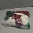 Personalized Christmas Stockings with Name Tags 22 Inch Extra Large Knit Stockings, Set of 4 Family Xmas Stockings for Fireplace Mantel, Custom Embroidered Stockings for Adults, Red White Multicolor