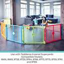 Toddleroo by North States - Superyard Wall Mount Kit: Play Yard Wall Mount Kit Compatible with Superyard or Colorplay Play Pens - Made in USA - Gray