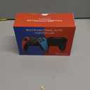 Wireless Switch Controller for Nintendo Switch/Switch 2/Lite/OLED Controller, Switch Controller with a Mouse Touch Feeling on Back Buttons, Extra Switch Pro Controller with Wake-up,Programmable, Turbo Function (Red+Blue)