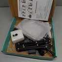 10X 30X Extra Large Magnifying Glass with Light and Stand,7-inch Lighted Magnifier,5 Color Modes Stepless Dimmable,Rectangle Hands-Free Magnifying Glass Desk Lamp for Reading Craft Hobby Close Work