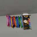 BIC Gelocity Quick Dry Gel Pens with Vivid colors and Smooth Writing, 0.7 mm Medium Point, 12-Count in Assorted Ink