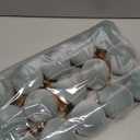 Liliful 15 Pcs Velvet Christmas Balls Bulk Flocked Christmas Tree Ball Ornaments Plastic Xmas Decorative Hanging Ornaments (Dusty Blue, 3.15 Inch)