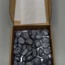 Huwena 50 Sets Inspirational You Rock Employee Appreciation Gifts Smile Resin Stone with Thank You for Being Awesome Rock Card Bulk for Team Teachers Staff Coworkers Adults Party Favor