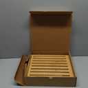 Sourdough Bread Slicer  10.5 Adjustable Bread Cutter for Homemade Bread, Precision Cutting Guide with Grooves, Wide Loaf Slicing Tool & Holiday Gift for Bread Lovers