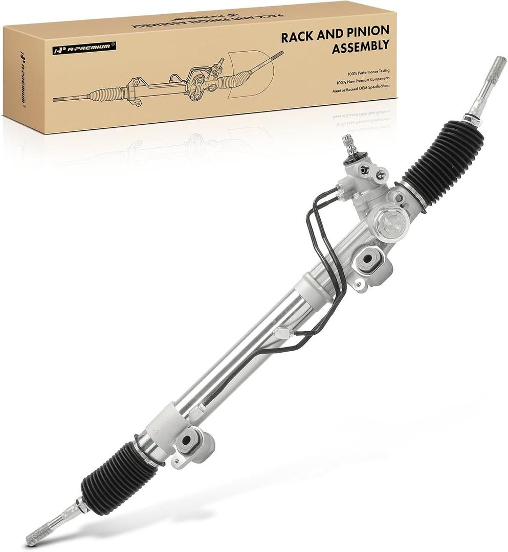 A-Premium - Hydraulic Power Steering Rack and Pinion Compatible with Toyota Land Cruiser 2003-2007 4.7L & Lexus LX470 2003-2007 4.7L, Replace# 4550369025