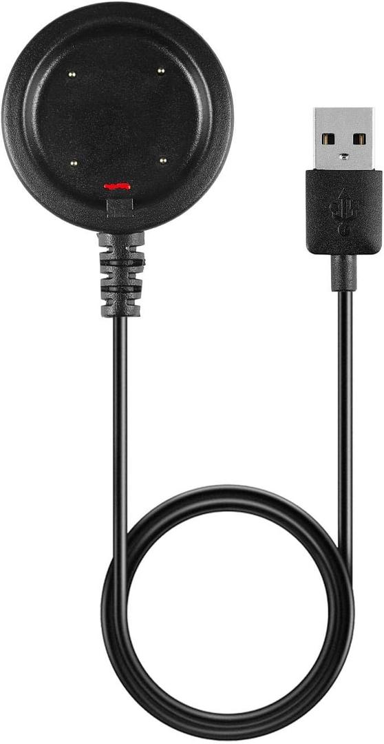 RuenTech Compatible with Polar Ignite/Grit X/Vantage V2/Vantage V/Vantage M Charger Replacement 3ft USB Charging Cable Dock Charging Stand (1-Pack)