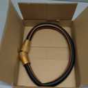 Giraffe Tools Leader Hose 2ft x 5/8", 24INCH Short Water Hose for Hose Reel, Lightweight, Flexible with Female Female Fittings
