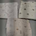 KeaBabies 3-Pack Organic Baby Swaddle Sleep Sacks - Swaddles for Newborns, Infant 0-3 Months, Baby Girls, Boys, Soft & Snug Newborn Sleep Sack, Nursery Swaddling Blankets (Nibbles/Bruce)