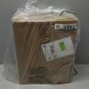 METWET Bathroom Light Fixtures, Brushed Nickel Vanity Lights with Flared White Fabric Shade, 3 Light Wall Sconce, Modern Sconces Wall Lighting for Hallway Bedroom, VL837BN3