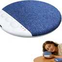 Sleep Pillow Speaker, Pillow Speaker with White Noise Timer Sleep Aid with Stereo Bass Private Sleep Headphones (Blue)