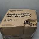 Amazon Basics Compact Paper Towel 200 sheets 6 ct