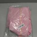 Fixmatti Women 2 Piece Outfits Long Sleeve Button Down Blouse and Shorts Sweatsuit Sets (Pink, M)