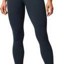 CRZ YOGA Butterlift Workout Leggings 25" - High Waisted Pilates Gym Athletic Womens Yoga Pants Buttery Soft (Blue, M)