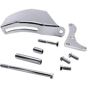 Chrome Performance Alternator Bracket for Chevy SBC SB 305 350 Long Water Pump w/Hardware LWP