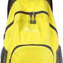 Geboldil Men's and women's waterproof backpack traveling backpack yellow