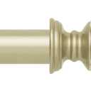 Curtain Rods for Windows 30 to 55 inches,Adjustable Window Curtain Rod,Easy Install,Nickel