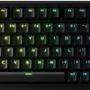 GK GAMAKAY TK75HE V2 Rapid Trigger Wireless Keyboard TFT Screen, Tri-Mode BT/2.4GHz/USB-C, 8KHz Polling Rate 0.005mm RT, Hall Effect Magnetic Switch 75% Gaming Keyboard (Black, Magnetic Mercury)