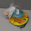 Potaroma Dog Puzzle Toy 2 Levels, Slow Feeder, Pup Food Treat Feeding Dispenser for IQ Training and Entertainment for All Breeds 4.2 Inch Height (Yellow Blue)