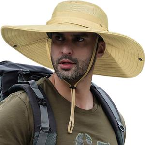 PanPacSight UPF 50+ Sun Hat with Wide Brim - Lightweight Safari Cap for Outdoor (7 1/8-7 1/2)
