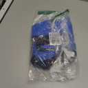 Harrison Howard All Round Mesh Horse Fly Mask UV Protective with Fleece Padded Edging Sky Blue L
