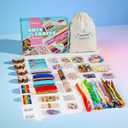 ROBOTIME Ultimate Craft Kit for Kids Ages 8-12 | Largest Pack | 1600+ Pieces Deluxe Arts and Crafts Supplies | Screen-Free Activities for Kids | Gift Ideas for Girls & Boys