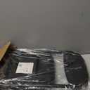 Mini Folding Chair, Garage Stool, Portable Camping Chair with Padded Seat, Lightweight and Compact Lawn Chair, for Patio, Garage, Camping, Fishing, Hiking, Hunting, Picnic, Beach, Black