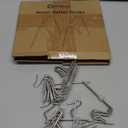 Metal Christmas Light Hangers 50pcs Outdoor Light Hooks Rustproof for Gutter