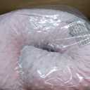 ESEN Baby Nursing Pillow and Body Positioner for Breast Feeding and Bottle Feeding, Ultra Soft Baby Breastfeeding Pillows with Removable Nursing Pillow Cover for More Support for Mom and Baby (Pink)