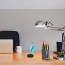 Operitacx Flag Pole Stand Base Indoor Table Top Flag Holder for Office Conference Desk Display Small Plastic Flagpole Base 8 Pack