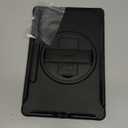 Sahara Protection Hand Strap Series Case for Samsung Galaxy Tab S10+, S9+, S9 FE+, S8+, Black (TB00333)