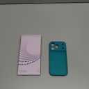 for iPhone 17 Pro Case, [Ribbed Non-Slip Sides] [Military-Grade Drop Protection] [Full Camera Protection] Anti-Yellow Soft-Touch Shockproof Slim Phone Case for iPhone 17 Pro, Peacock Green