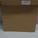 2 in 1 Trash Bag Holder with Grocery Bag Holder, Wooden Trash Bag Dispenser Wall Mounted, Trash Bag Organizer for Countertop/Under Sink, Garbage Bag Holder Dispenser for Plastic Bags, Black