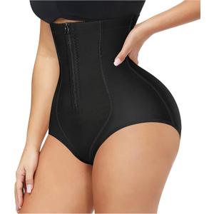 Gotoly Women Butt Lifter Shapewear Panties Waist Trainer Body Shaper Hi-Waist Tummy Control Slim Smooth Panty (3X-Large, Black)