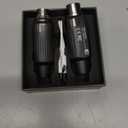 AROMA Wireless XLR Transmitter Receiver, UHF Wireless Microphone Audio System for Dynamic Mics PA Mixer