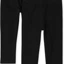 The Children's Place Baby Girls And Toddler Girls Leggings,Black/Black 2 Pack,18-24MONTH