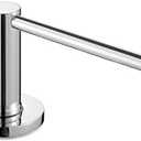 qiwip Improved Chrome Kitchen Sink Soap Dispenser - Stainless Steel Countertop Soap Dispenser – Best Choice for Dispensing Liquid & Gel Soap, Hand Lotion