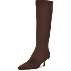 Nine West Women's Havier Boot, Dark Brown 200, 7.5