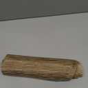 SHACOS Small Round Table Placemats Set of 5 Woven Vinyl Wedge Placemats with Centerpiece Round Table Mats Heat Resistant Wipe Clean (5, Tan)