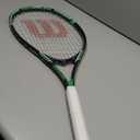 Wilson Tour Slam Strung Tennis Racquet, 4 1/ 4-Inch