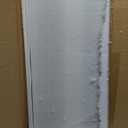 Glass Coffee Table Modern Center Table, Minimalist Coffee Table Sofa Side Tea Table for Living Room, Tempered Glass-top with Sturdy Metal Frame, Easy Assembly,26.4 x 26.4 x 15.7 Inches, Black