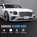 4x8 FT Garage Floor Mat, 2.8mm Thickened Diamond Plate