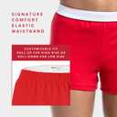 Soffe Women's Womens Authentic Cheer Shorts, 3 Inseam, 2 Pack (Red, M)