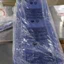 Sportspower Ramona Metal Swing Set 7-in 1: 3 Swings, Climbing Ladder and net, Basketball Hoop, and 5-ft Blow Molded Slide, 700lb Capacity, Yellow & Blue, Bonus Anchor kit Included